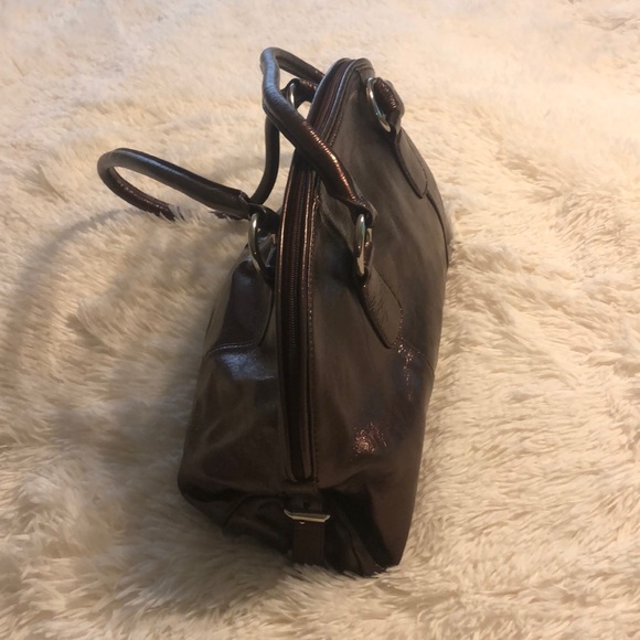 HOBO bronze leather shoulder bag - Picture 5 of 11